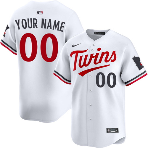 Minnesota Twins Personalized Home Limited Jersey by NIKE® at SportsWorldChicago