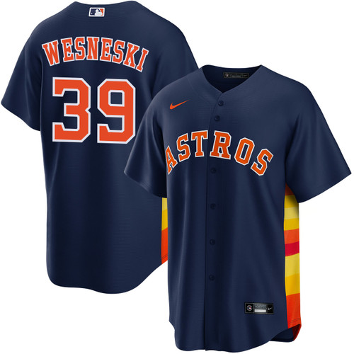 Hayden Wesneski Houston Astros Alternate Navy Jersey by NIKE® at SportsWorldChicago