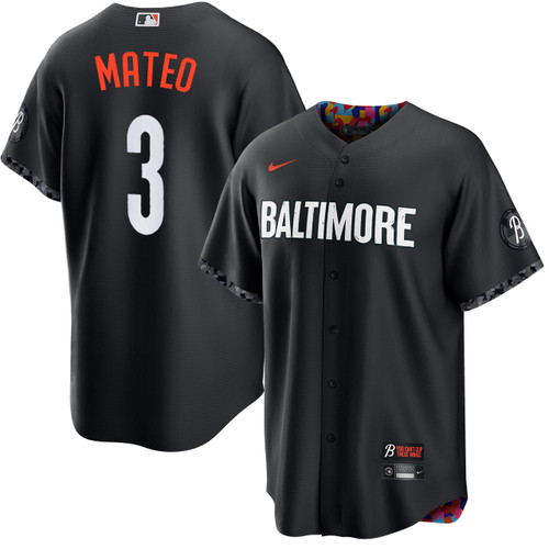 Jorge Mateo Baltimore Orioles City Connect Jersey by NIKE® at SportsWorldChicago