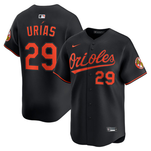 Ramon Urias Baltimore Orioles Alternate Black Limited Jersey by NIKE® at SportsWorldChicago