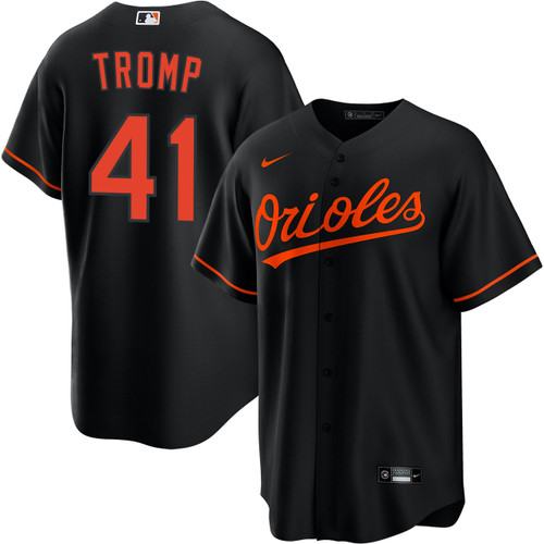 Chadwick Tromp Baltimore Orioles Alternate Black Jersey by NIKE® at SportsWorldChicago
