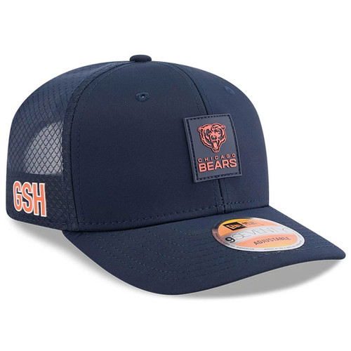 Chicago Bears 9SEVENTY™ 2025 Sideline Stretch-Snap Hat by New Era®