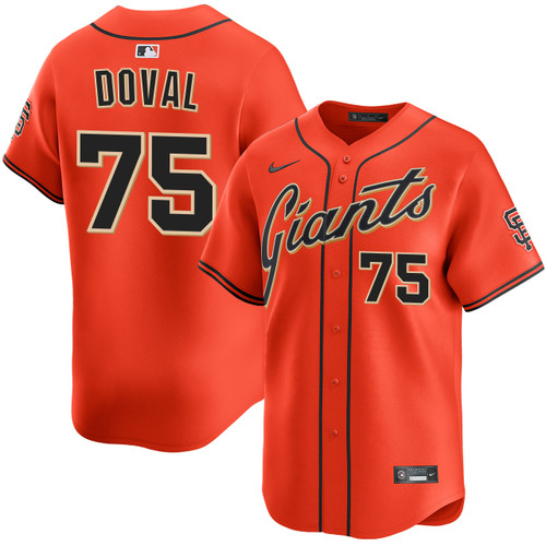 Camilo Doval San Francisco Giants Alternate Orange Limited Jersey by NIKE® at SportsWorldChicago