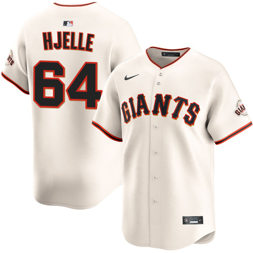 Sean Hjelle San Francisco Giants Home Limited Jersey by NIKE® at SportsWorldChicago
