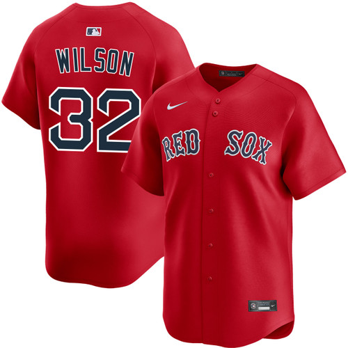 Justin Wilson Boston Red Sox Alternate Red Limited Jersey by NIKE® at SportsWorldChicago