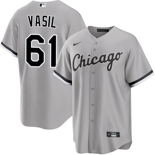 Mike Vasil Chicago White Sox Road Jersey by NIKE® at SportsWorldChicago