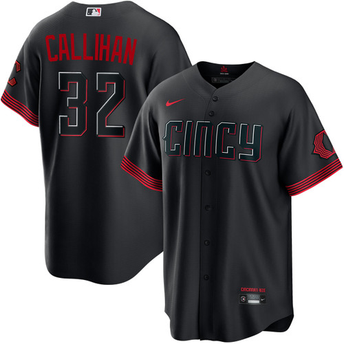 Tyler Callihan Cincinnati Reds City Connect Jersey by NIKE® at SportsWorldChicago
