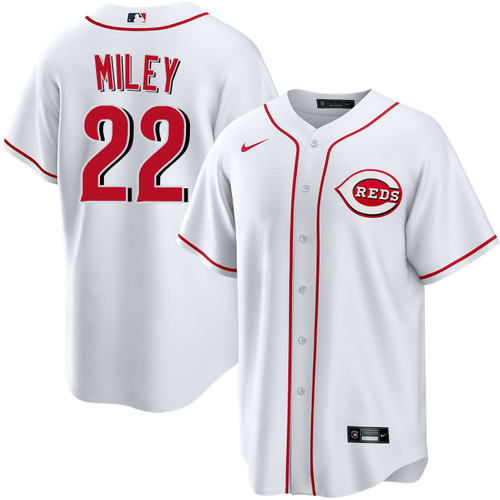Wade Miley Cincinnati Reds Home Jersey by NIKE® at SportsWorldChicago