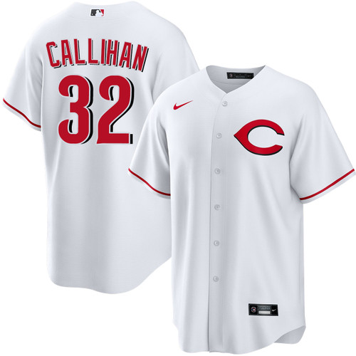 Tyler Callihan Cincinnati Reds Home 2.0 Jersey by NIKE® at SportsWorldChicago