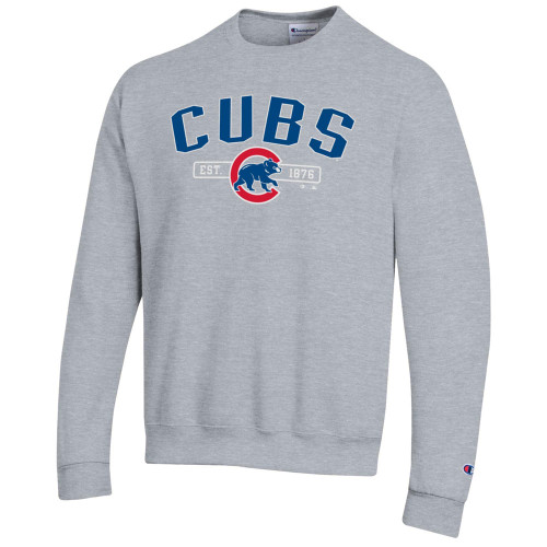 Chicago Cubs Block Powerblend® Crewneck Sweatshirt by Champion®