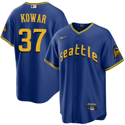 Jackson Kowar Seattle Mariners City Connect Jersey by NIKE® at SportsWorldChicago