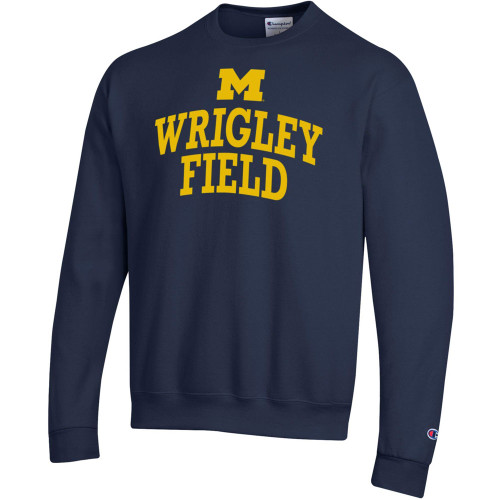 Wrigley Field x Michigan Wolverines Powerblend® Crewneck Sweatshirt by Champion®