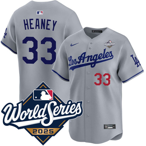 Andrew Heaney Los Angeles Dodgers Road Limited 2025 World Series Jersey by NIKE®