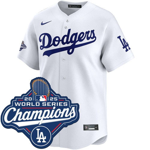 Los Angeles Dodgers Home Limited 2025 World Series Champions Jersey by NIKE®