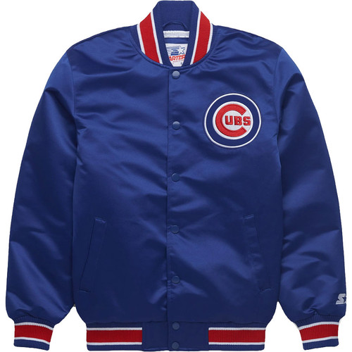 Chicago Cubs 'Old School' Dugout Satin Jacket by Starter®
