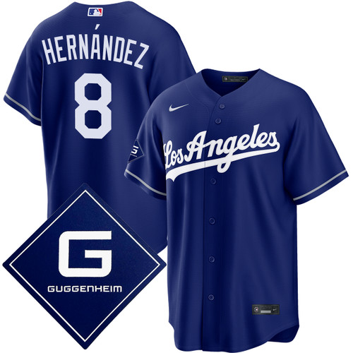 Kiké Hernández Los Angeles Dodgers Alternate Royal Guggenheim
