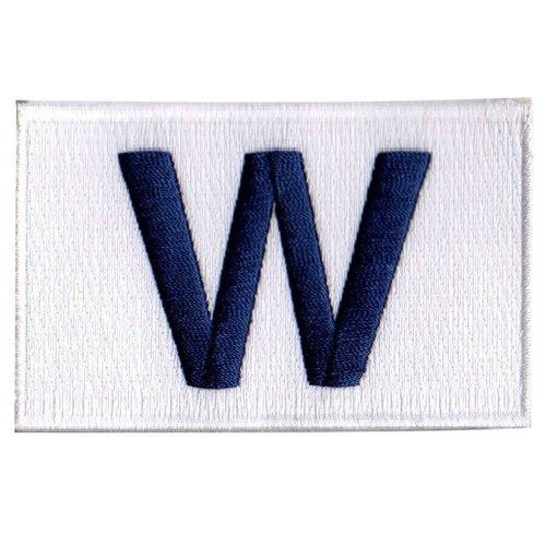 Chicago Cubs Win "W" Flag Patch by The Emblem Source