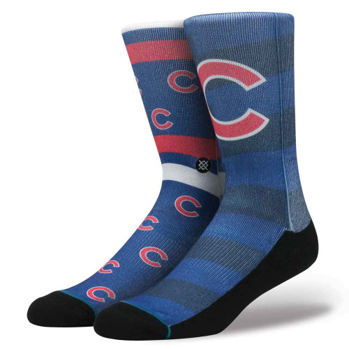 Chicago Cubs Splatter Socks by Stance