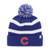 Chicago Cubs Breakaway Pom Cuff Knit