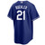 Walker Buehler Los Angeles Dodgers Royal Alternate Jersey