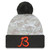 Chicago Bears 2024 Salute To Service Sideline Cuffed 'B' Pom Knit by New Era®