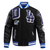 Los Angeles Dodgers Black Mash Up Wool Full-Zip Varsity Jacket by Pro Standard®