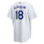 Yoshinobu Yamamoto Los Angeles Dodgers Home Kanji World Series Jersey by NIKE