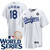 Yoshinobu Yamamoto Los Angeles Dodgers Home Kanji World Series Jersey by NIKE