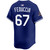 Hunter Feduccia Los Angeles Dodgers Alternate Royal Limited World Series Champions Jersey by NIKE® at SportsWorldChicago