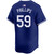 Evan Phillips Los Angeles Dodgers Alternate Royal Limited World Series Jersey