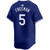 Freddie Freeman Los Angeles Dodgers Alternate Royal Limited World Series Jersey