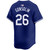Tony Gonsolin Los Angeles Dodgers Alternate Royal Limited World Series Jersey