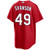 Matt Svanson St. Louis Cardinals Alternate Red Jersey