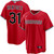 Sam Hentges Cleveland Guardians Alternate Red Jersey by NIKE® at SportsWorldChicago