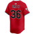 Cade Smith Cleveland Guardians Alternate Red Limited Jersey by NIKE® at SportsWorldChicago