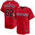 Erik Sabrowski Cleveland Guardians Alternate Red Limited Jersey by NIKE® at SportsWorldChicago
