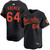 Dean Kremer Baltimore Orioles Alternate Black Limited Jersey by NIKE® at SportsWorldChicago