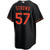 Kade Strowd Baltimore Orioles Alternate Black Jersey by NIKE® at SportsWorldChicago