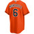 Ryan Mountcastle Baltimore Orioles Alternate Orange Jersey by NIKE® at SportsWorldChicago
