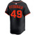 Tyler Fitzgerald San Francisco Giants Alternate Black Limited Jersey by NIKE® at SportsWorldChicago