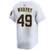 Pat Murphy Milwaukee Brewers Alternate White Limited Jersey by NIKE® at SportsWorldChicago