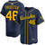 Quinn Priester Milwaukee Brewers Alternate Navy Limited Jersey by NIKE® at SportsWorldChicago