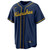 Aaron Ashby Milwaukee Brewers Alternate Navy Jersey by NIKE® at SportsWorldChicago