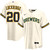 Brandon Lockridge Milwaukee Brewers Home Ivory Jersey by NIKE® at SportsWorldChicago