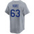 Kyle Hurt Los Angeles Dodgers Cooperstown Brooklyn Road Jersey by NIKE® at SportsWorldChicago