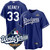Andrew Heaney Los Angeles Dodgers Royal 2025 Alternate World Series Jersey by NIKE® at SportsWorldChicago