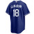 Yoshinobu Yamamoto Kanji Los Angeles Dodgers Royal 2025 Alternate World Series Jersey by NIKE® at SportsWorldChicago