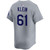 Will Klein Los Angeles Dodgers Alternate Road Limited 2025 World Series Jersey by NIKE®
