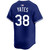 Kirby Yates Los Angeles Dodgers Alternate Royal Limited 2025 World Series Jersey by NIKE®