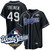 Blake Treinen Los Angeles Dodgers Black Lights Out 2025 World Series Jersey by NIKE®